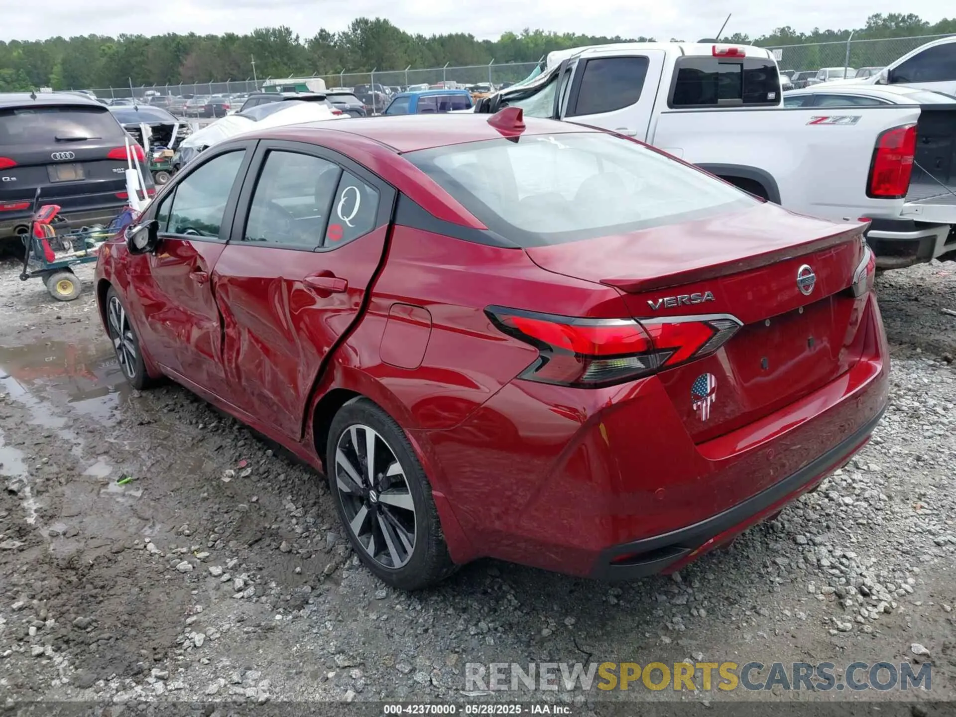 3 Photograph of a damaged car 3N1CN8FV0NL820110 NISSAN VERSA 2022
