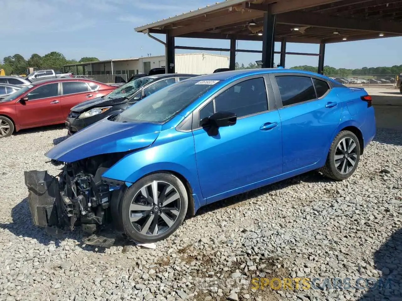 1 Photograph of a damaged car 3N1CN8FV1NL838650 NISSAN VERSA 2022