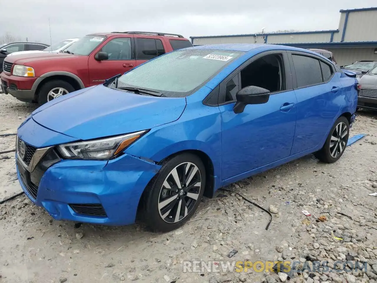 1 Photograph of a damaged car 3N1CN8FV2NL838690 NISSAN VERSA 2022