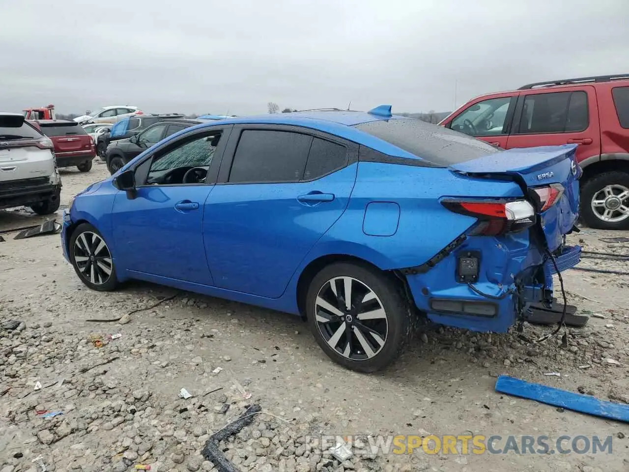 2 Photograph of a damaged car 3N1CN8FV2NL838690 NISSAN VERSA 2022
