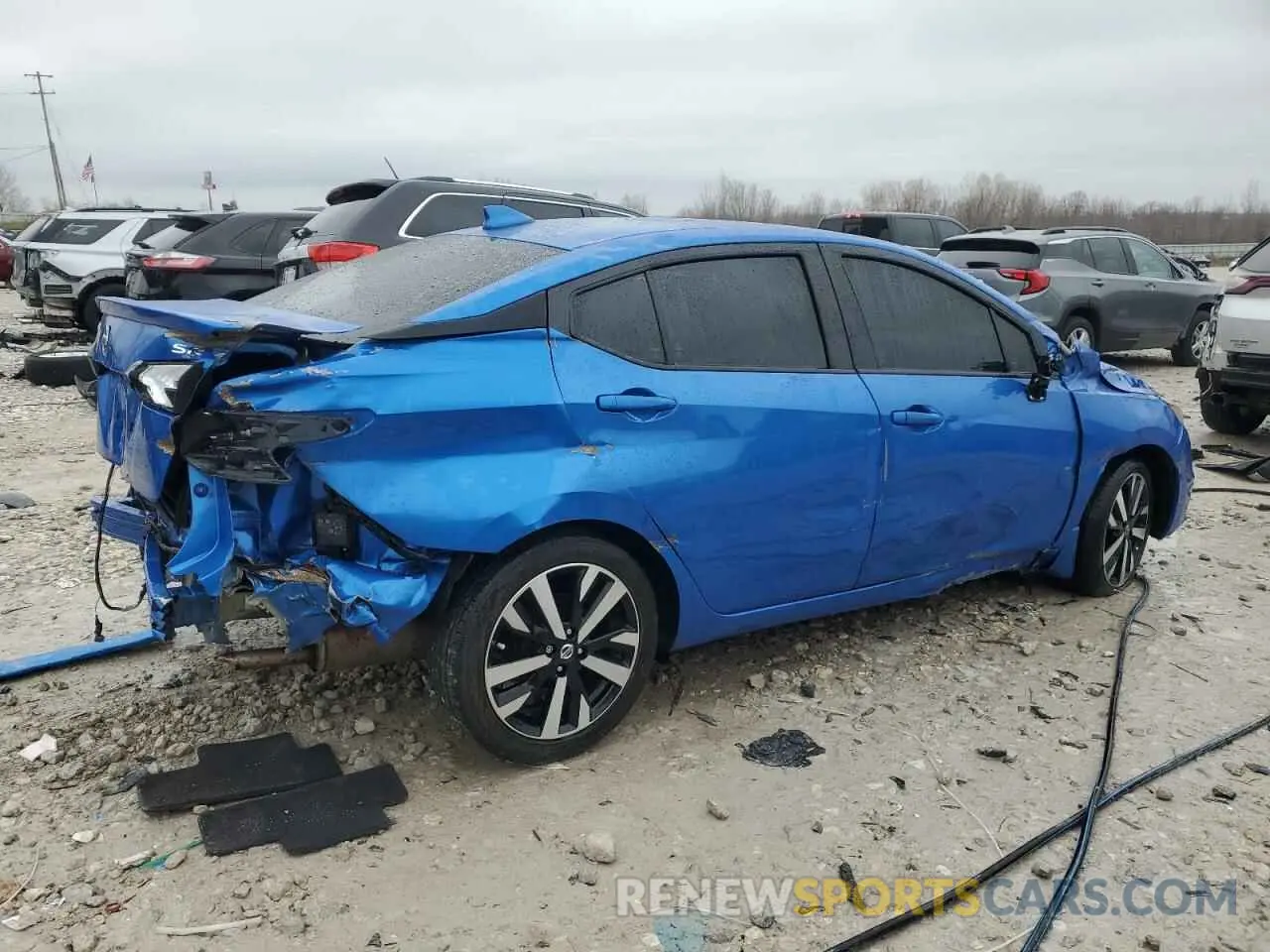 3 Photograph of a damaged car 3N1CN8FV2NL838690 NISSAN VERSA 2022