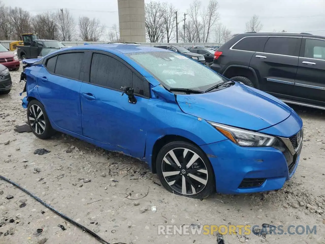 4 Photograph of a damaged car 3N1CN8FV2NL838690 NISSAN VERSA 2022