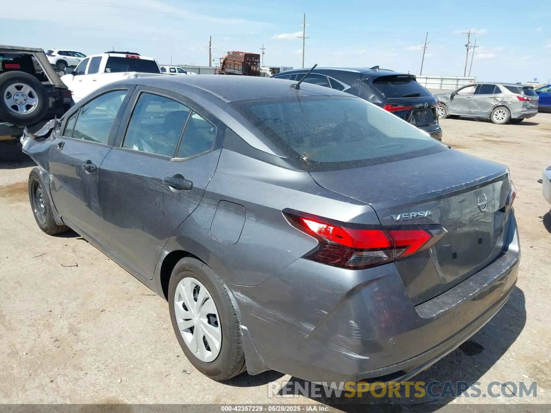 3 Photograph of a damaged car 3N1CN8BV3PL856477 NISSAN VERSA 2023