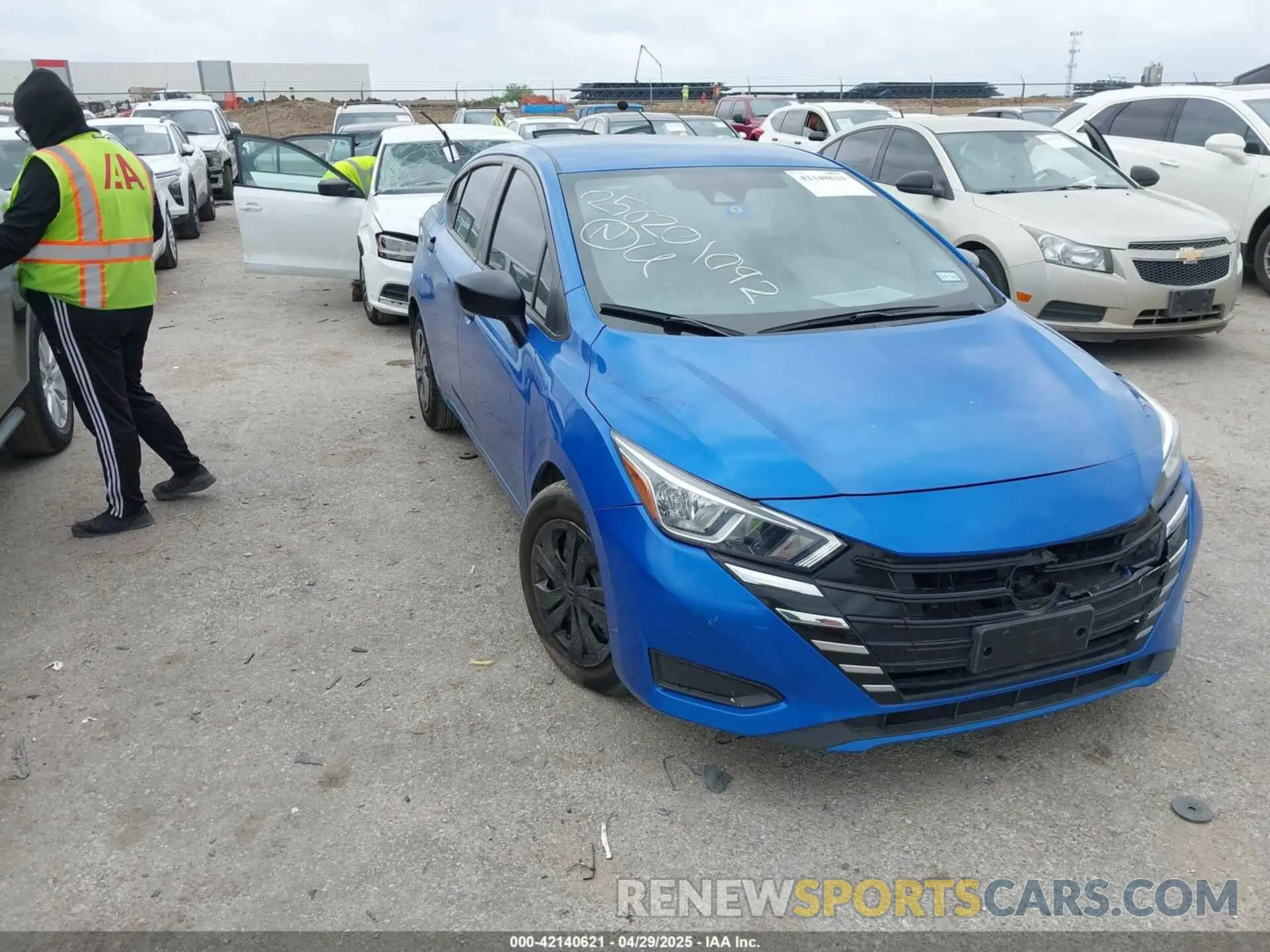 1 Photograph of a damaged car 3N1CN8DV1PL832773 NISSAN VERSA 2023