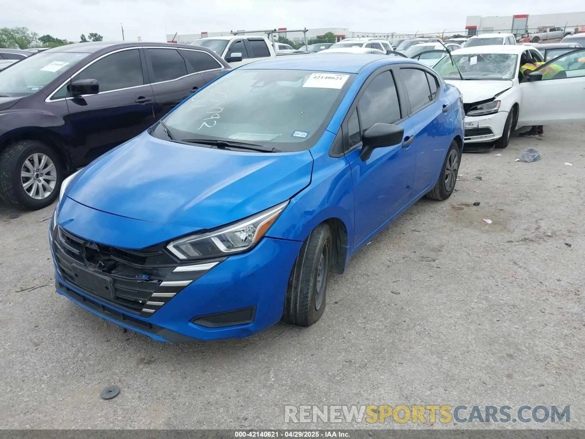 2 Photograph of a damaged car 3N1CN8DV1PL832773 NISSAN VERSA 2023