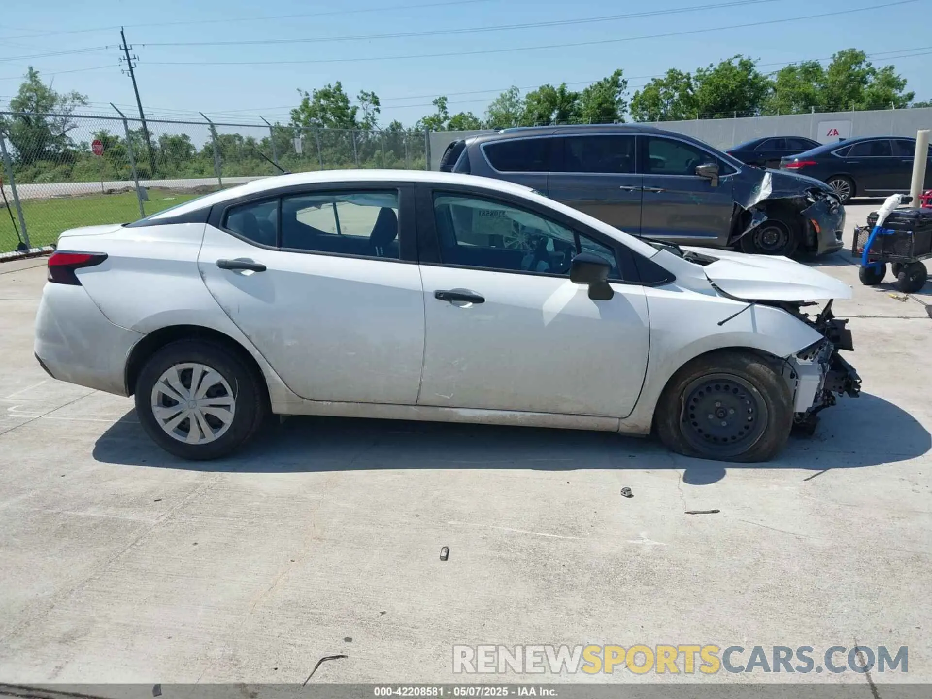 13 Photograph of a damaged car 3N1CN8DV2PL823290 NISSAN VERSA 2023