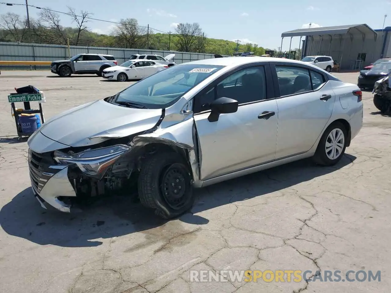 1 Photograph of a damaged car 3N1CN8DV4PL850460 NISSAN VERSA 2023