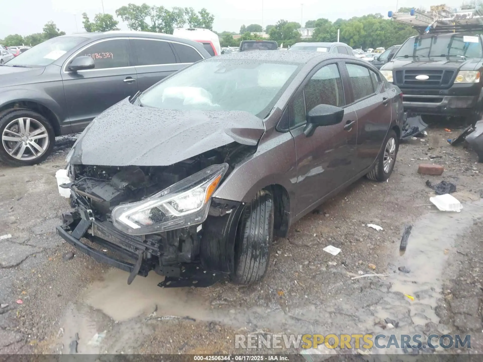 2 Photograph of a damaged car 3N1CN8DV6PL870922 NISSAN VERSA 2023