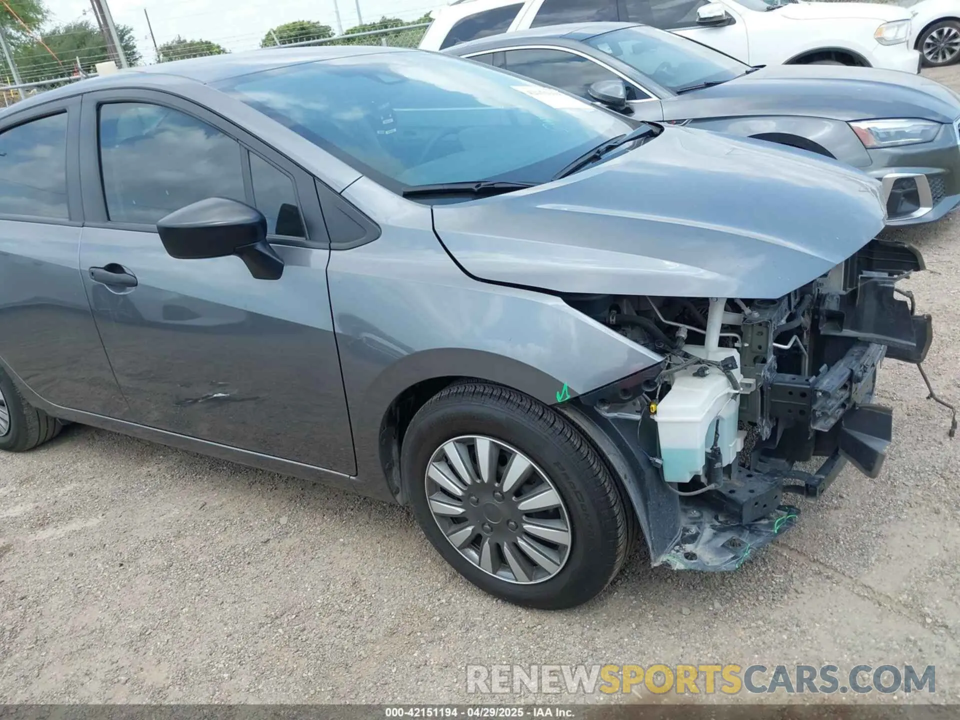 1 Photograph of a damaged car 3N1CN8DV8PL831846 NISSAN VERSA 2023