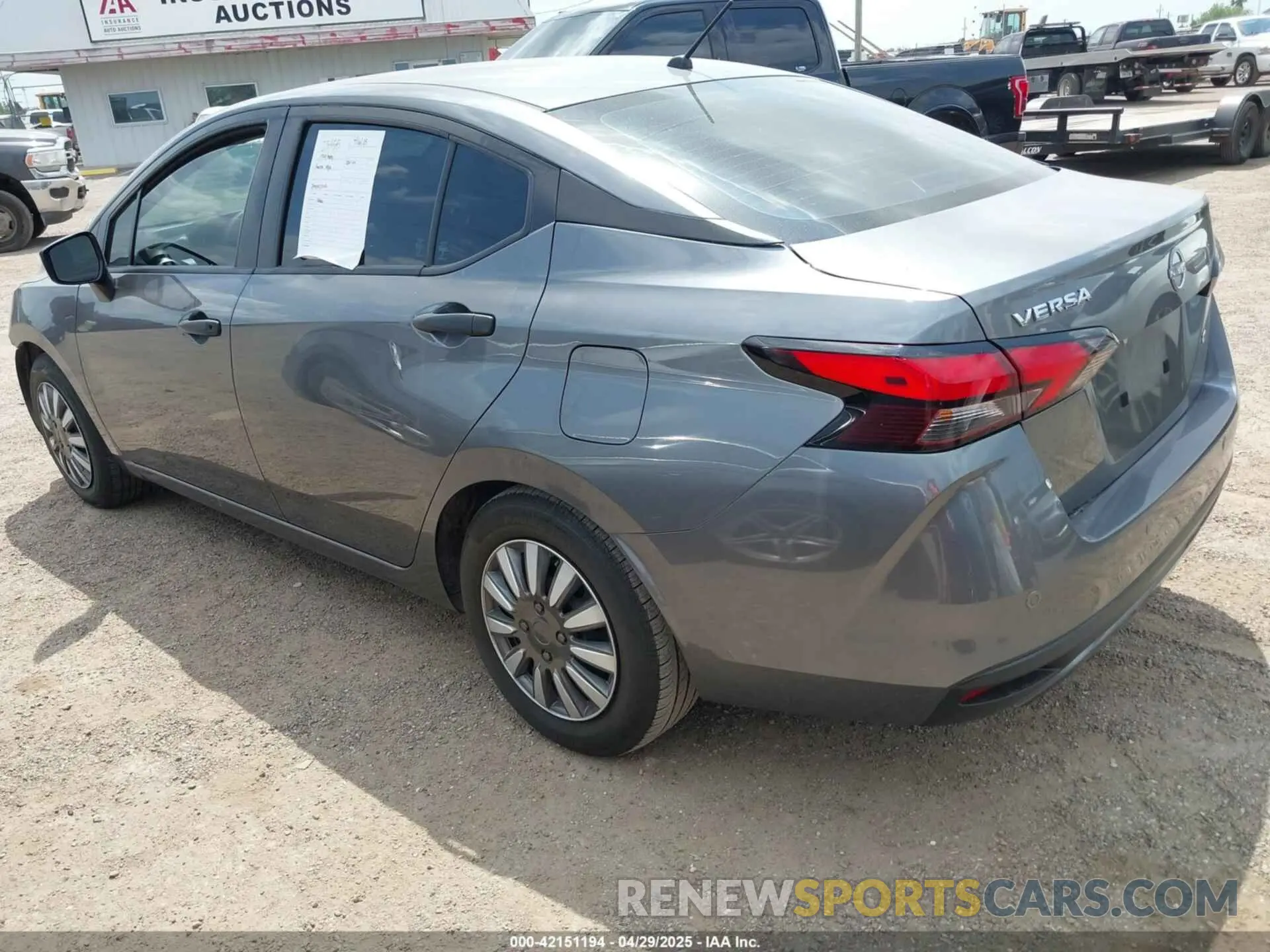 3 Photograph of a damaged car 3N1CN8DV8PL831846 NISSAN VERSA 2023