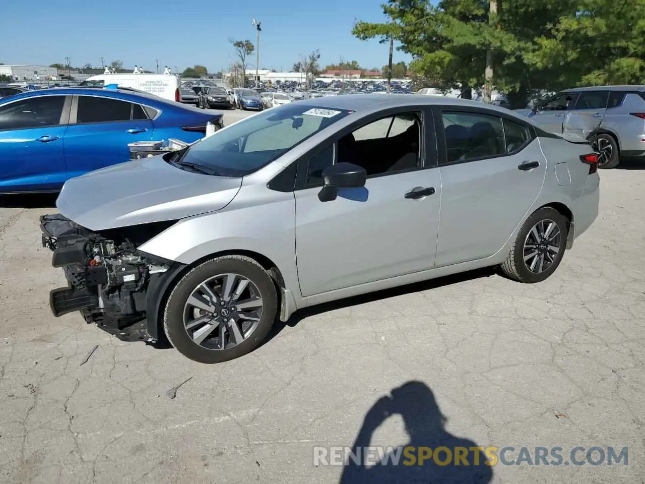 1 Photograph of a damaged car 3N1CN8DV8PL862563 NISSAN VERSA 2023