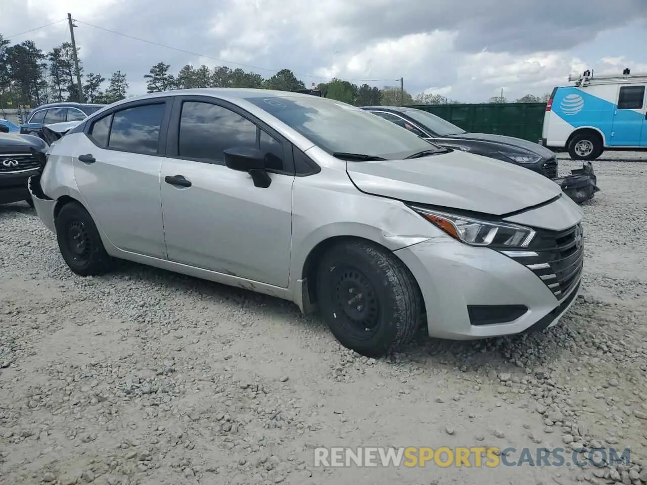 4 Фотография поврежденного автомобиля 3N1CN8DV9PL830222 NISSAN VERSA 2023