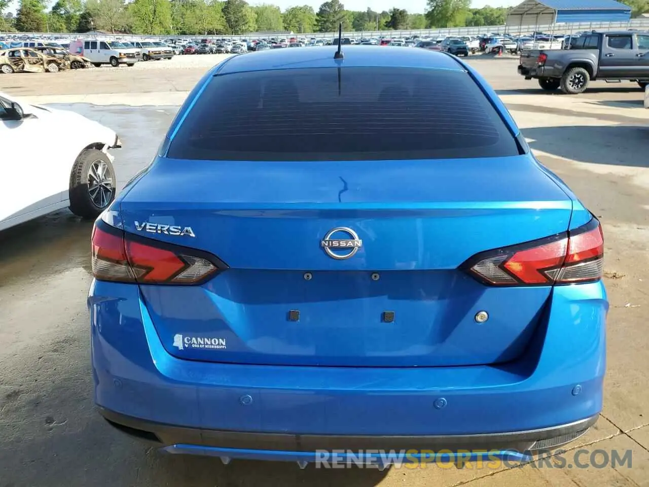 6 Photograph of a damaged car 3N1CN8DV9PL833010 NISSAN VERSA 2023