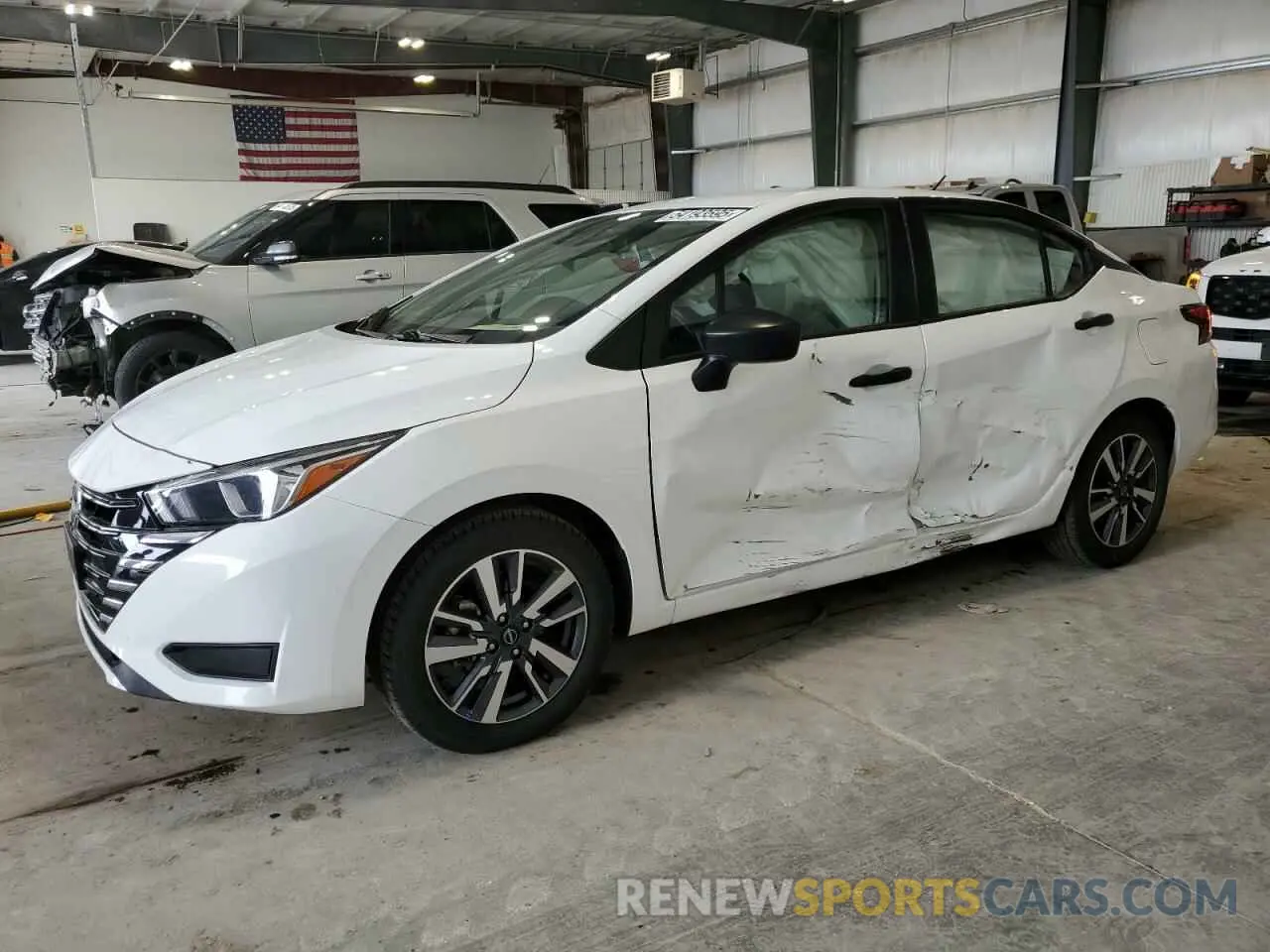 1 Photograph of a damaged car 3N1CN8DV9PL838756 NISSAN VERSA 2023