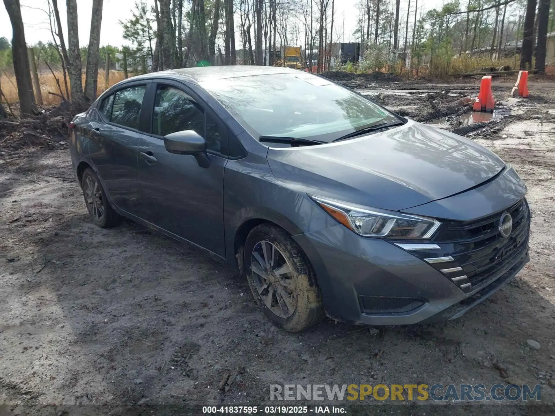 1 Photograph of a damaged car 3N1CN8EV0PL847649 NISSAN VERSA 2023