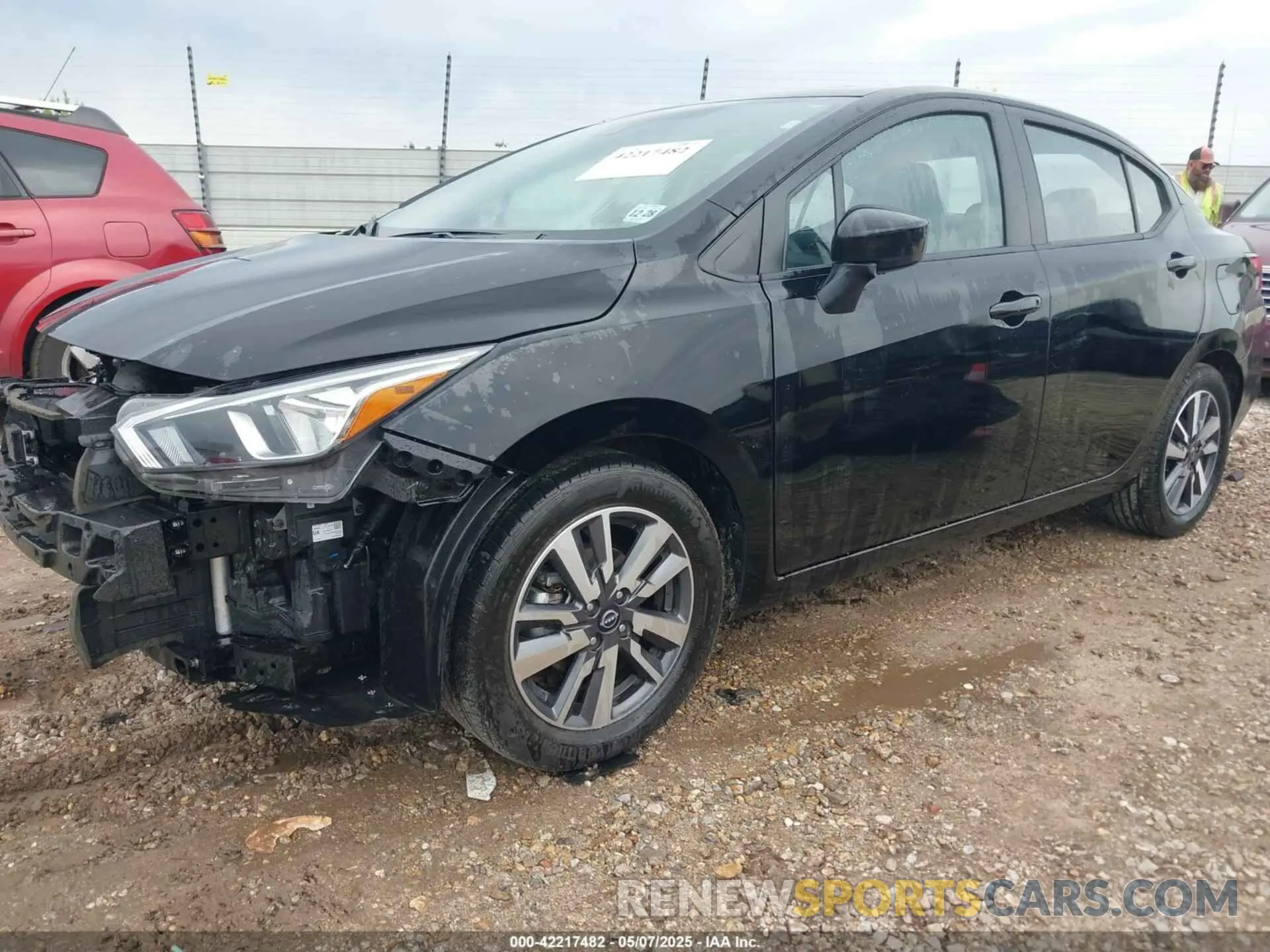 2 Photograph of a damaged car 3N1CN8EV0PL873474 NISSAN VERSA 2023