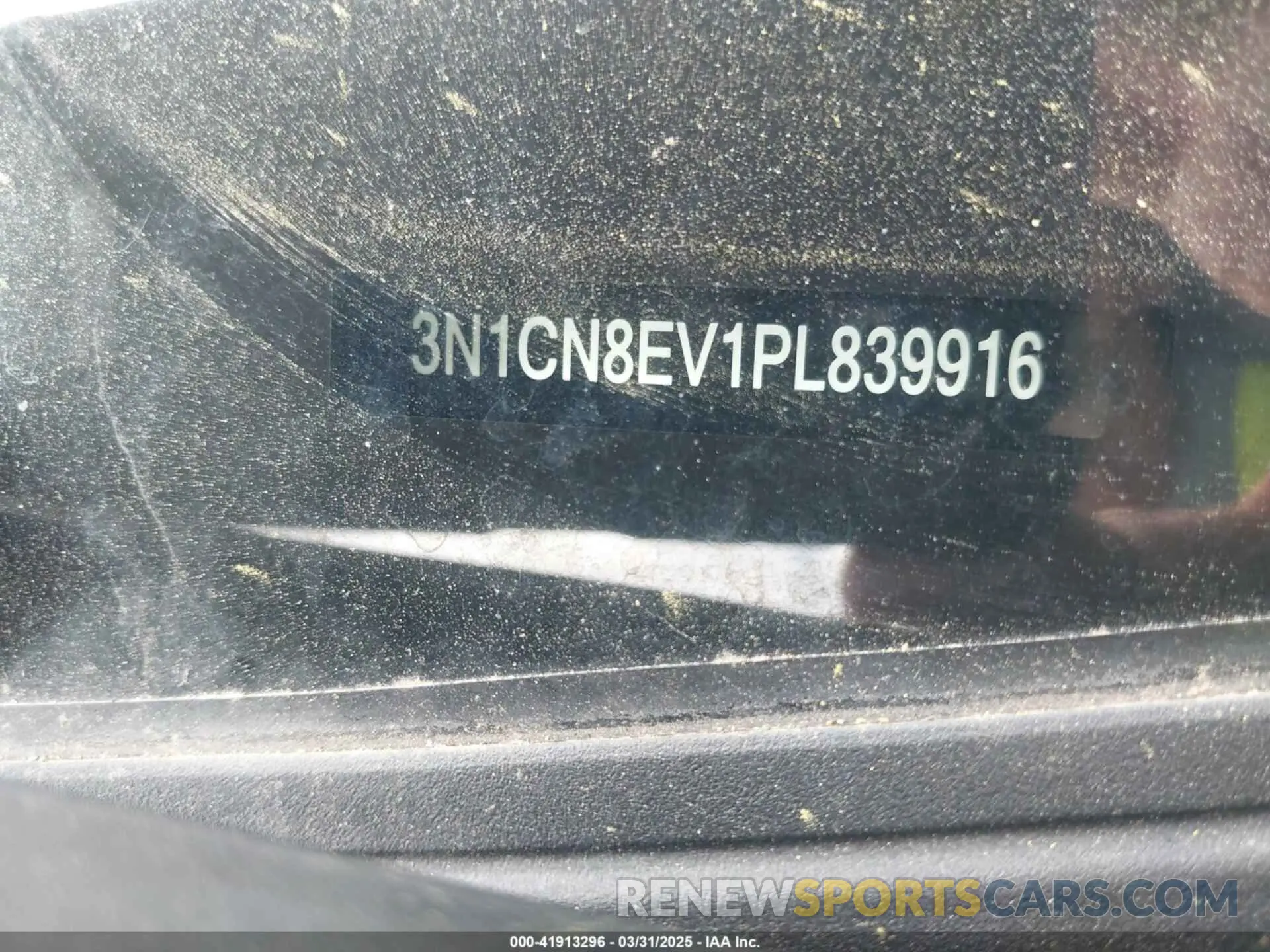 9 Фотография поврежденного автомобиля 3N1CN8EV1PL839916 NISSAN VERSA 2023