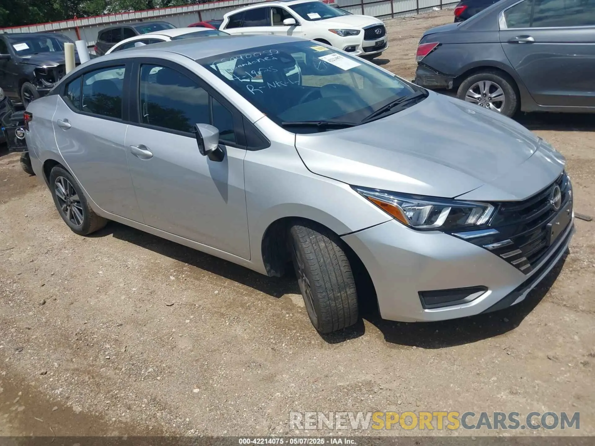 1 Photograph of a damaged car 3N1CN8EV1PL853590 NISSAN VERSA 2023