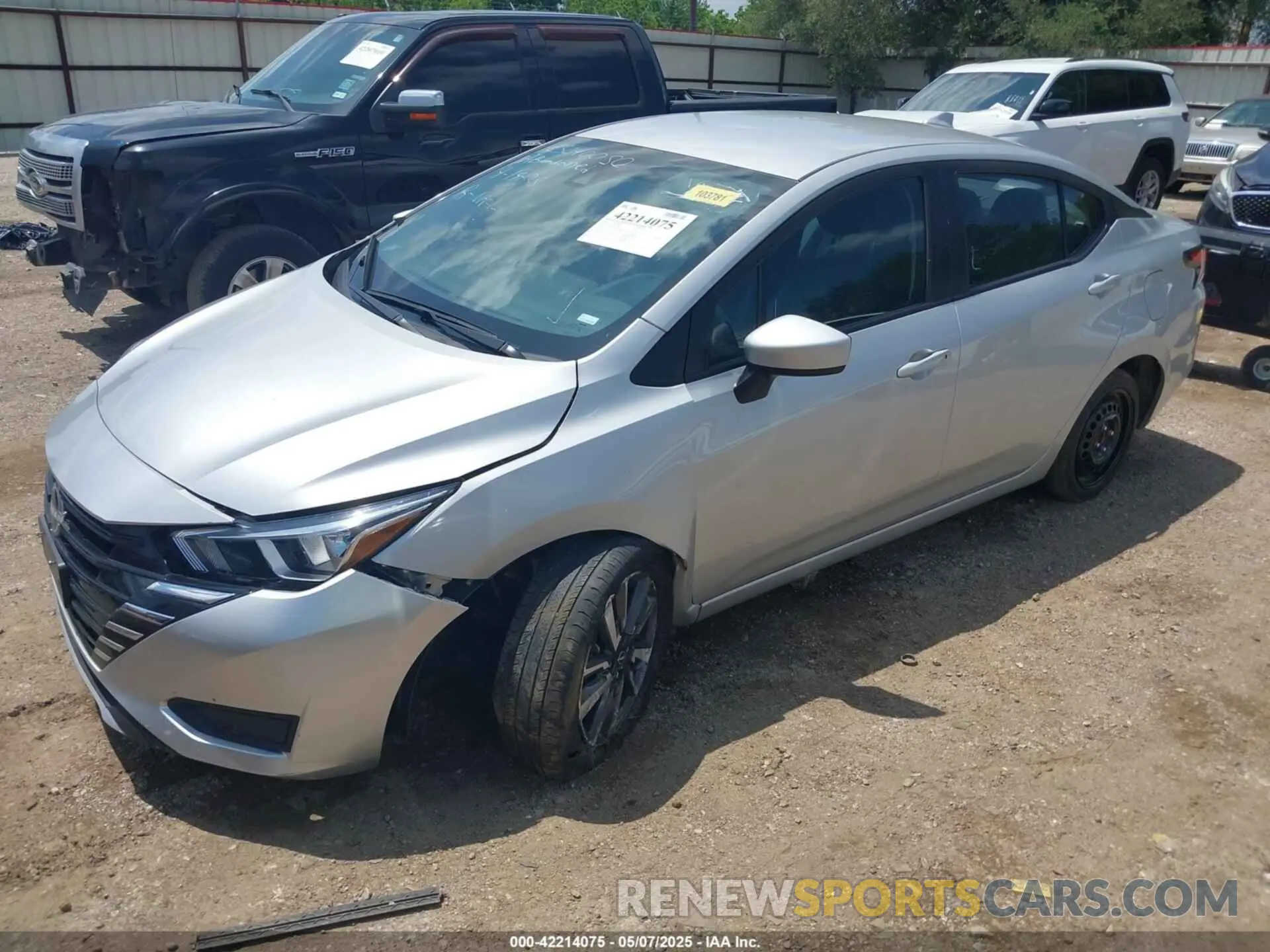 2 Photograph of a damaged car 3N1CN8EV1PL853590 NISSAN VERSA 2023