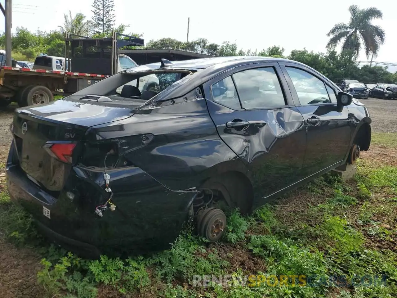 3 Photograph of a damaged car 3N1CN8EV3PL825130 NISSAN VERSA 2023