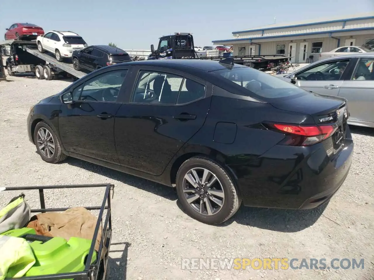 2 Photograph of a damaged car 3N1CN8EV5PL838140 NISSAN VERSA 2023