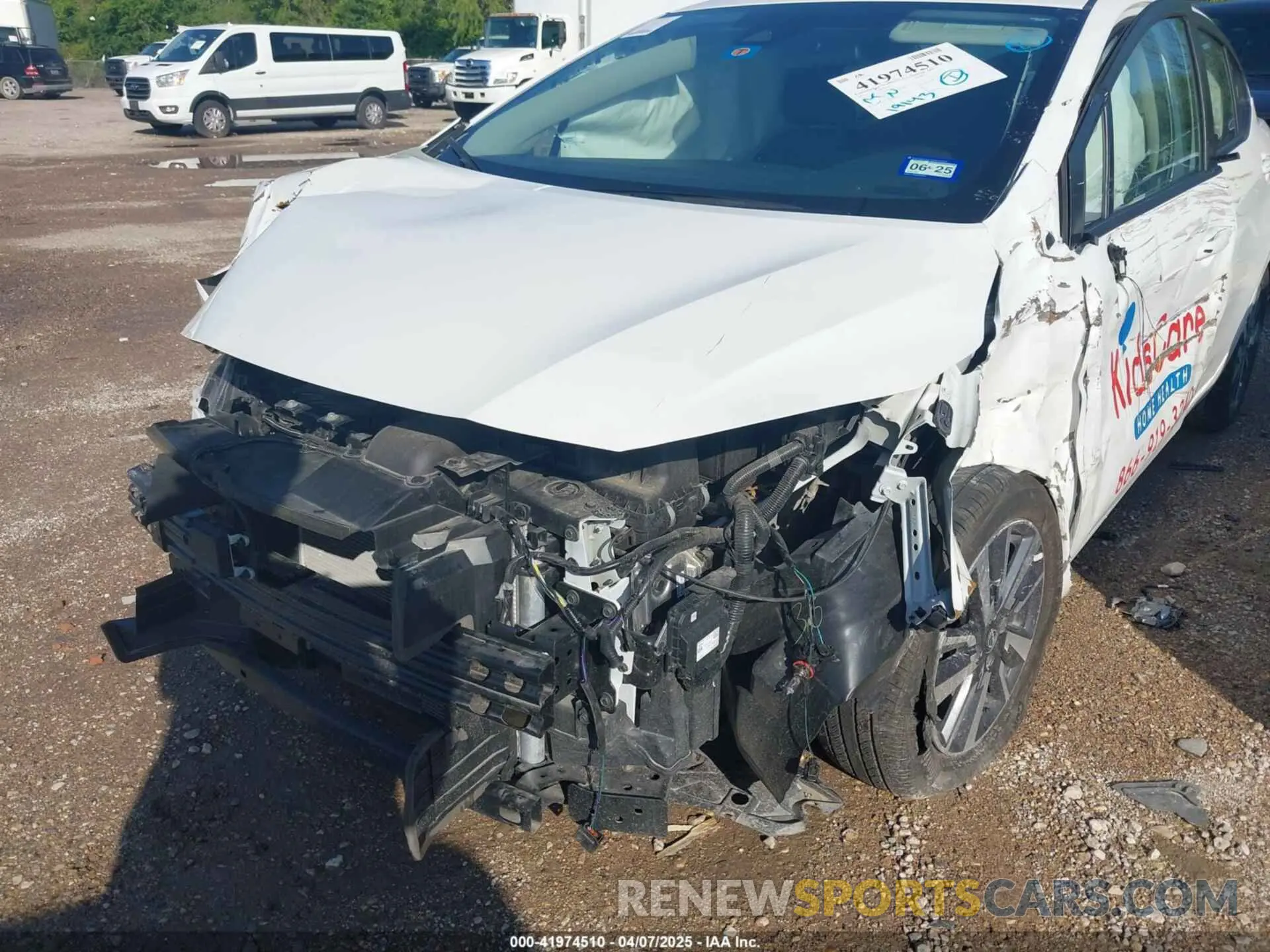 6 Photograph of a damaged car 3N1CN8EV5PL855603 NISSAN VERSA 2023