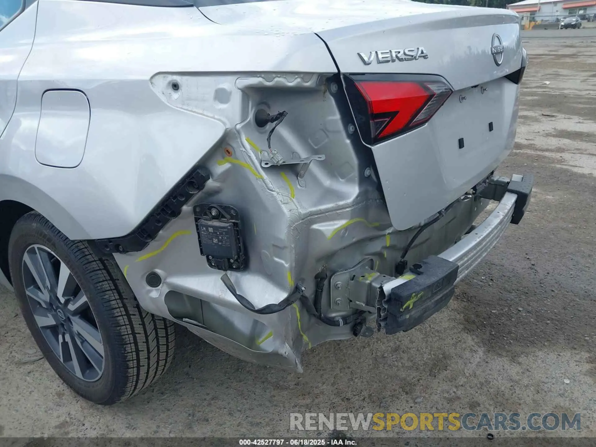 6 Photograph of a damaged car 3N1CN8EV5PL856833 NISSAN VERSA 2023