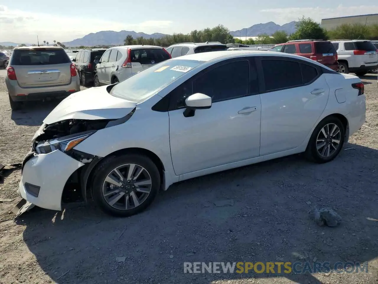 1 Photograph of a damaged car 3N1CN8EV5PL874233 NISSAN VERSA 2023
