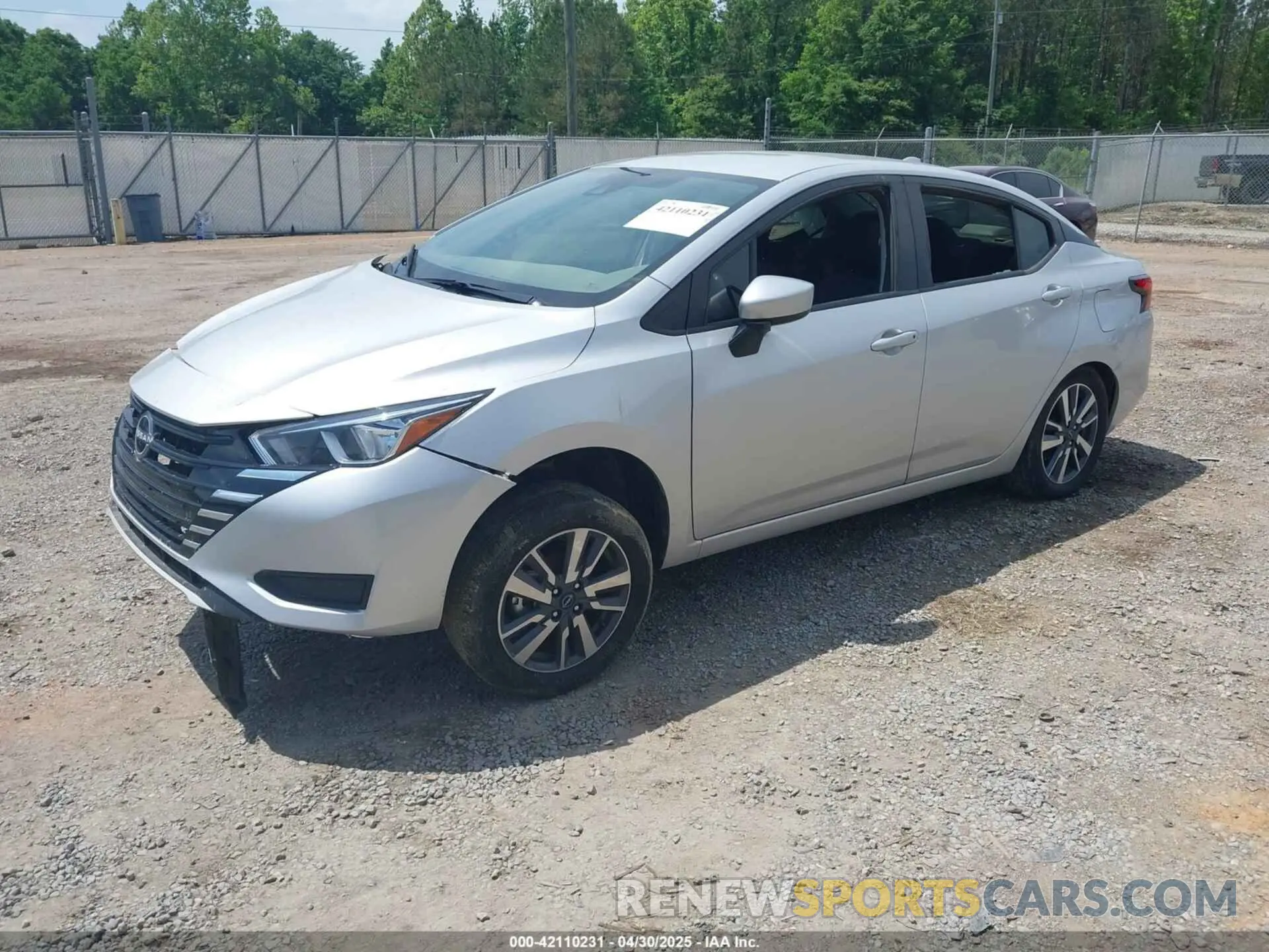 2 Photograph of a damaged car 3N1CN8EV7PL838883 NISSAN VERSA 2023