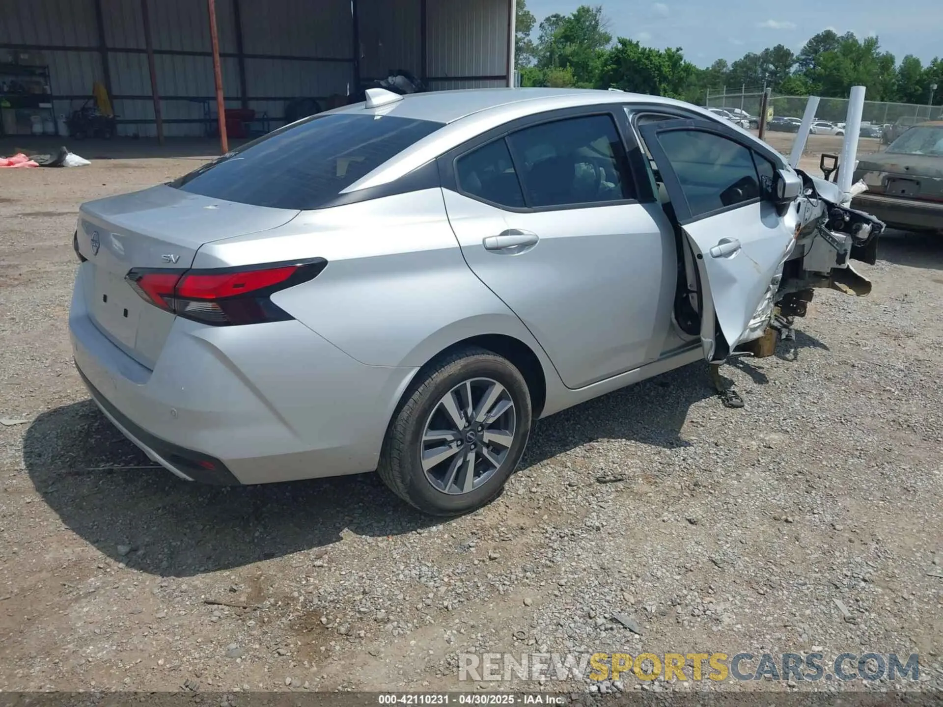 4 Photograph of a damaged car 3N1CN8EV7PL838883 NISSAN VERSA 2023