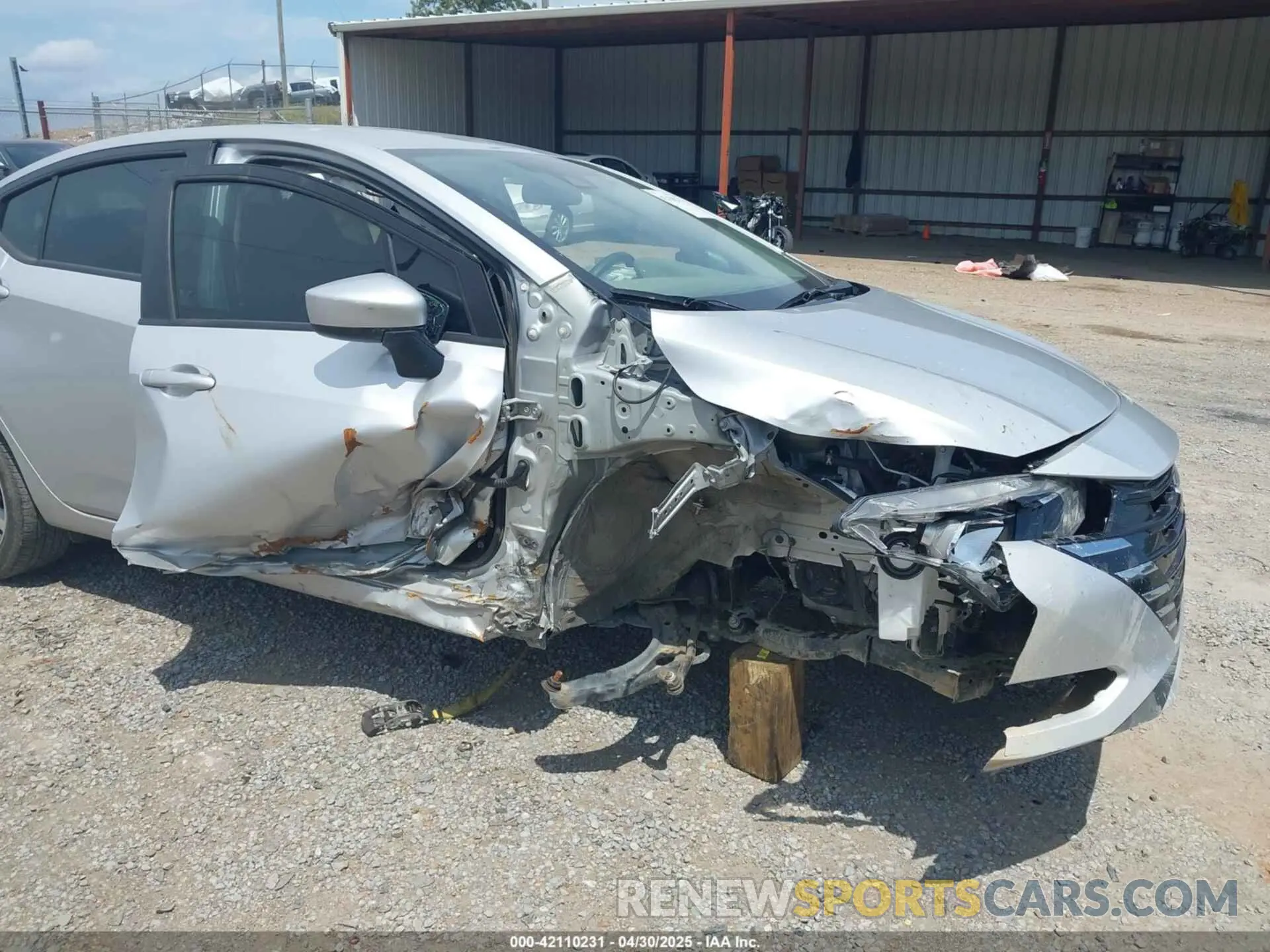 6 Photograph of a damaged car 3N1CN8EV7PL838883 NISSAN VERSA 2023