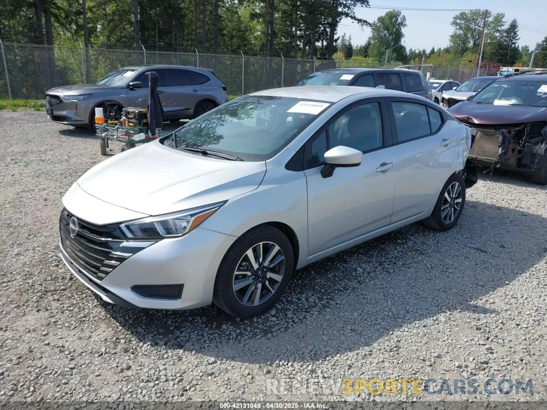 2 Фотография поврежденного автомобиля 3N1CN8EV8PL818920 NISSAN VERSA 2023