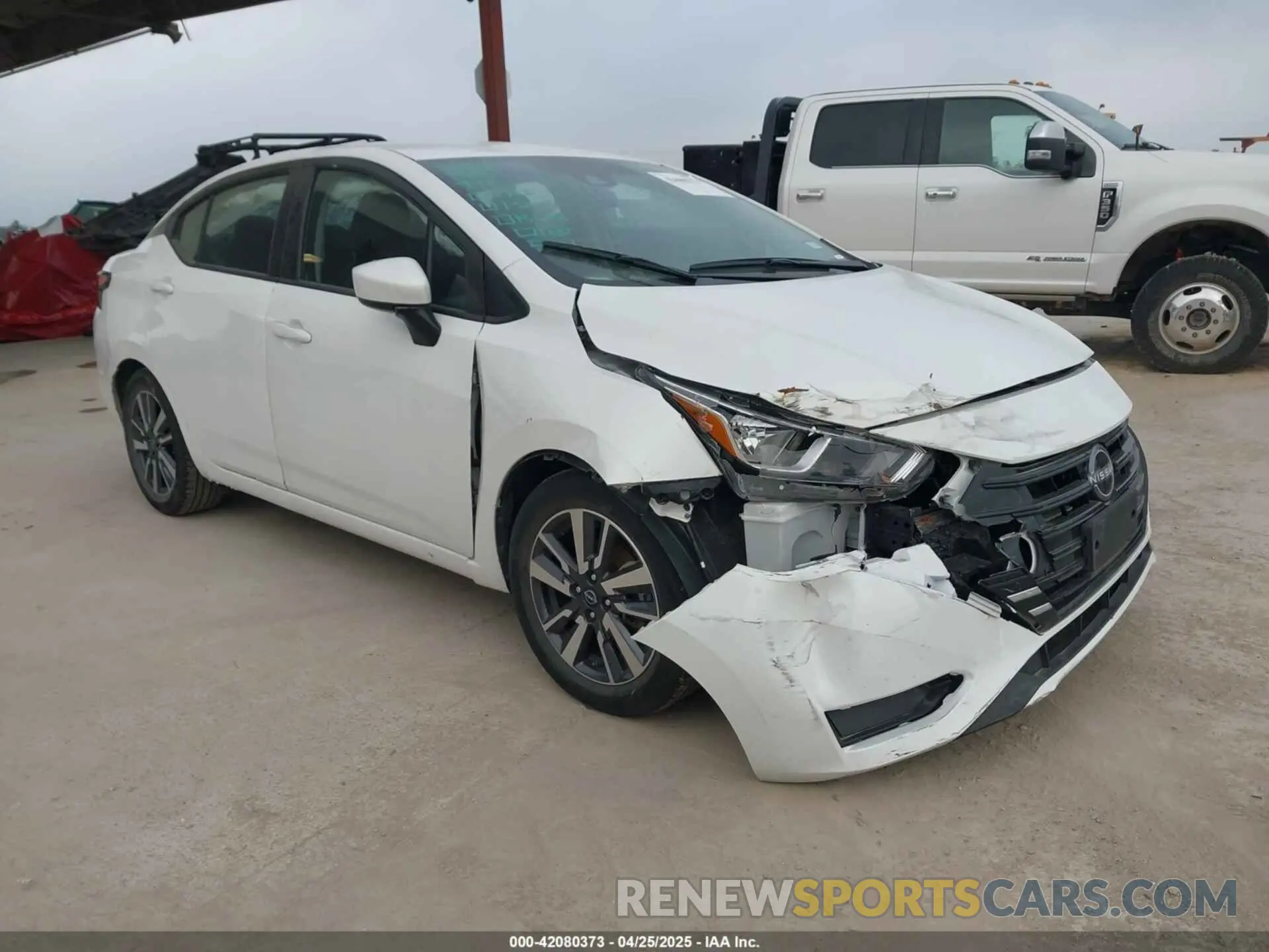 1 Photograph of a damaged car 3N1CN8EV9PL838576 NISSAN VERSA 2023