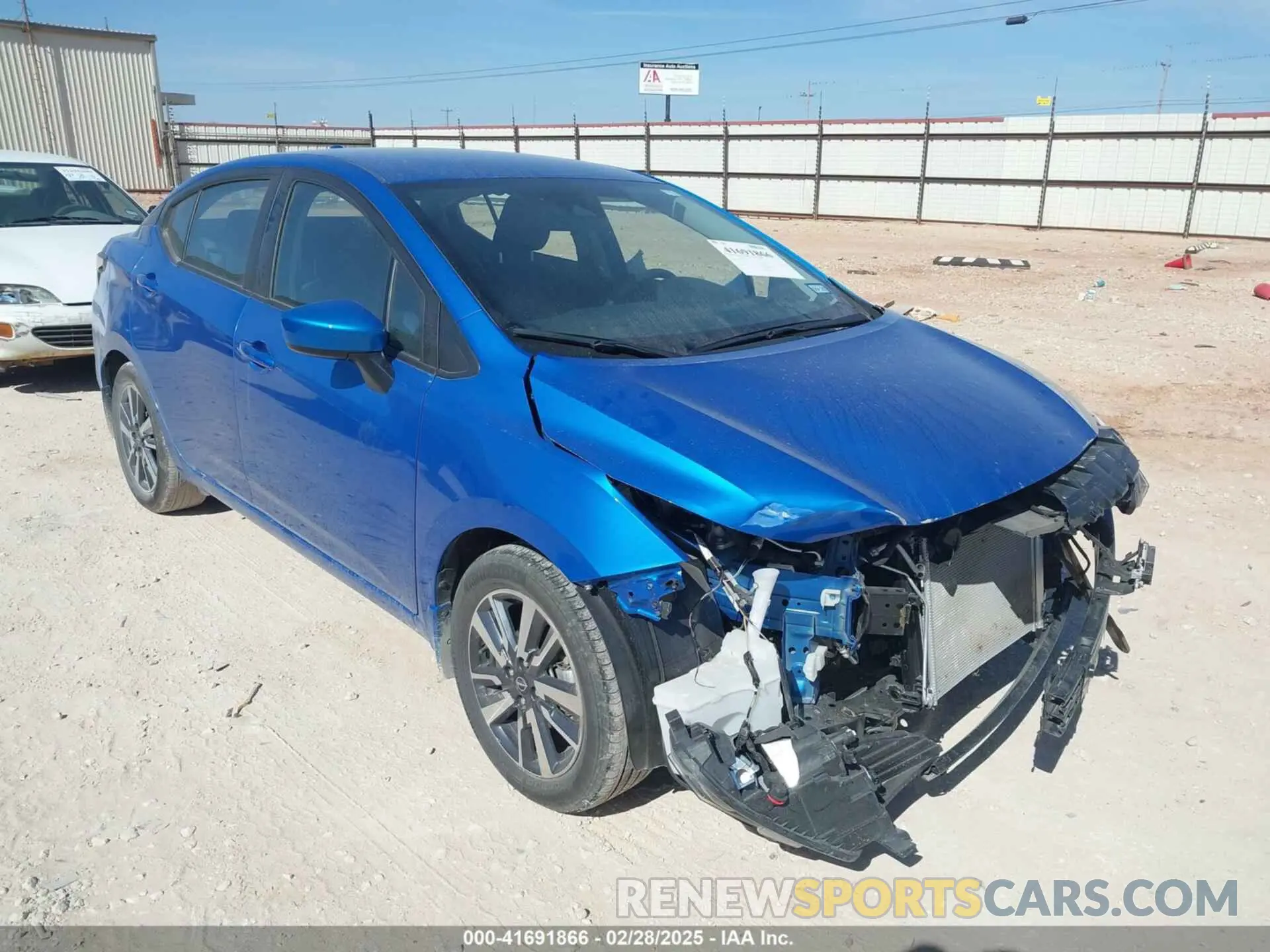 1 Photograph of a damaged car 3N1CN8EV9PL872078 NISSAN VERSA 2023