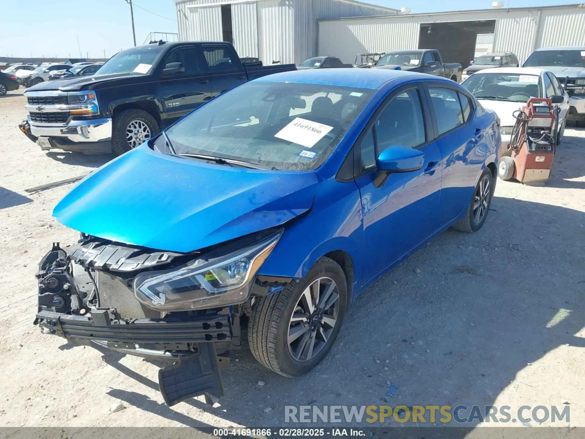 2 Photograph of a damaged car 3N1CN8EV9PL872078 NISSAN VERSA 2023