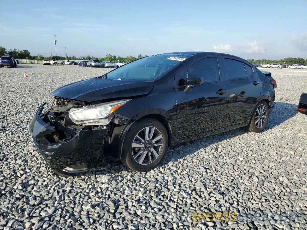 1 Photograph of a damaged car 3N1CN8EVXPL859338 NISSAN VERSA 2023
