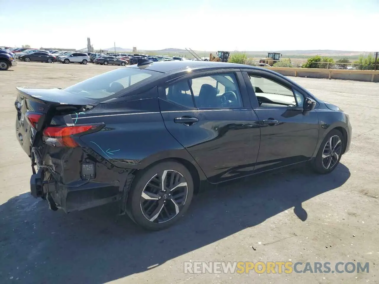 3 Photograph of a damaged car 3N1CN8FV2PL838501 NISSAN VERSA 2023