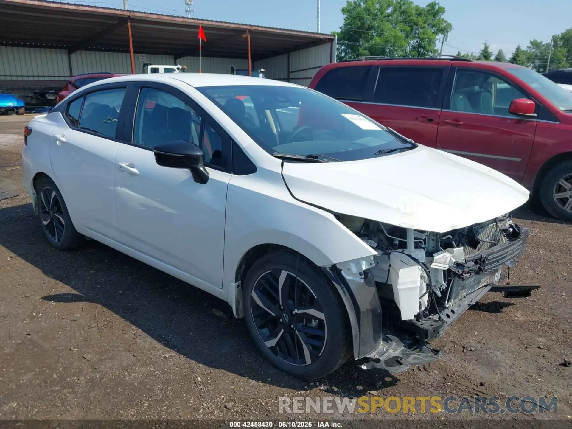 1 Photograph of a damaged car 3N1CN8FV4PL870186 NISSAN VERSA 2023
