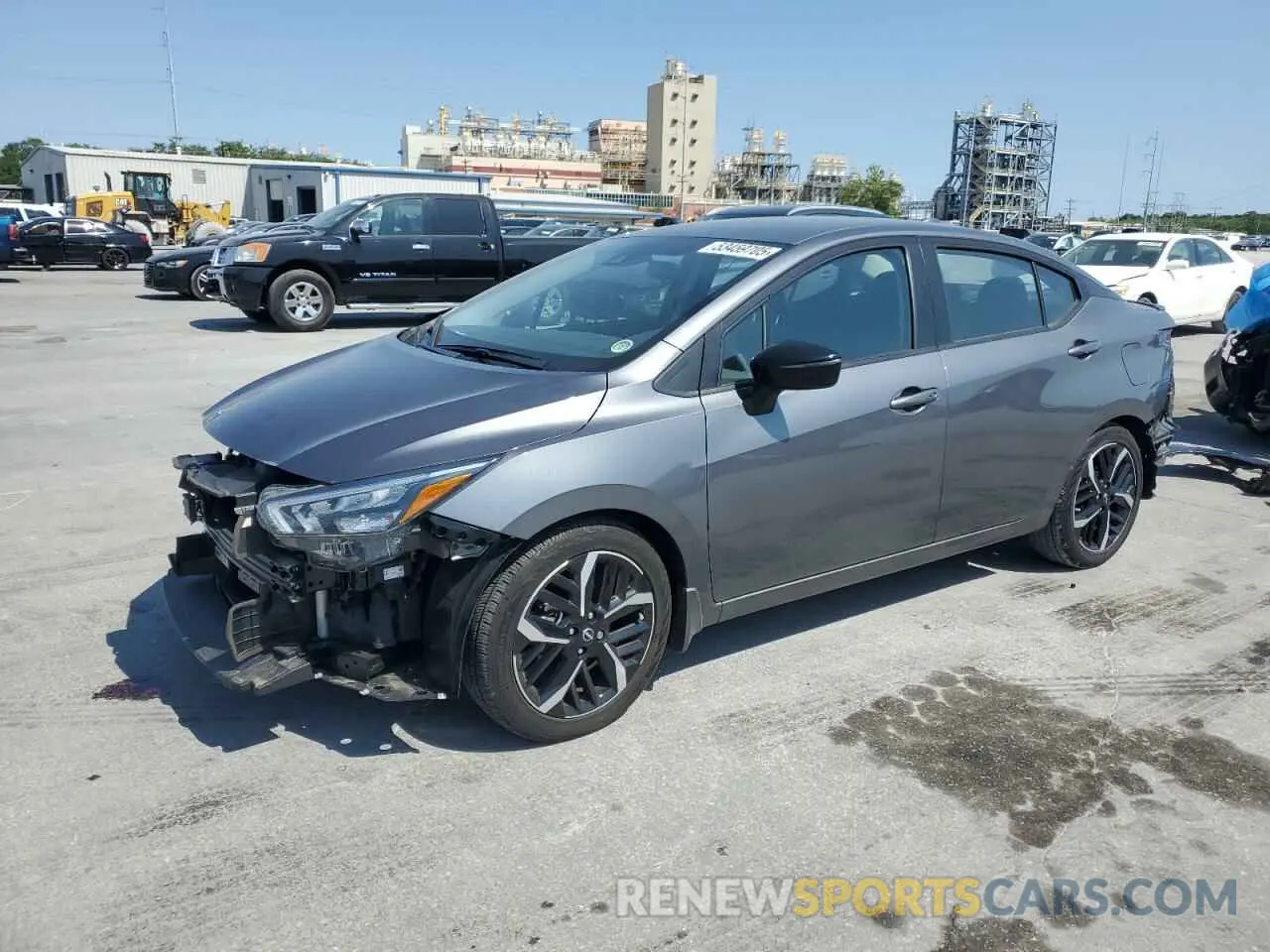 1 Photograph of a damaged car 3N1CN8FV6PL846469 NISSAN VERSA 2023
