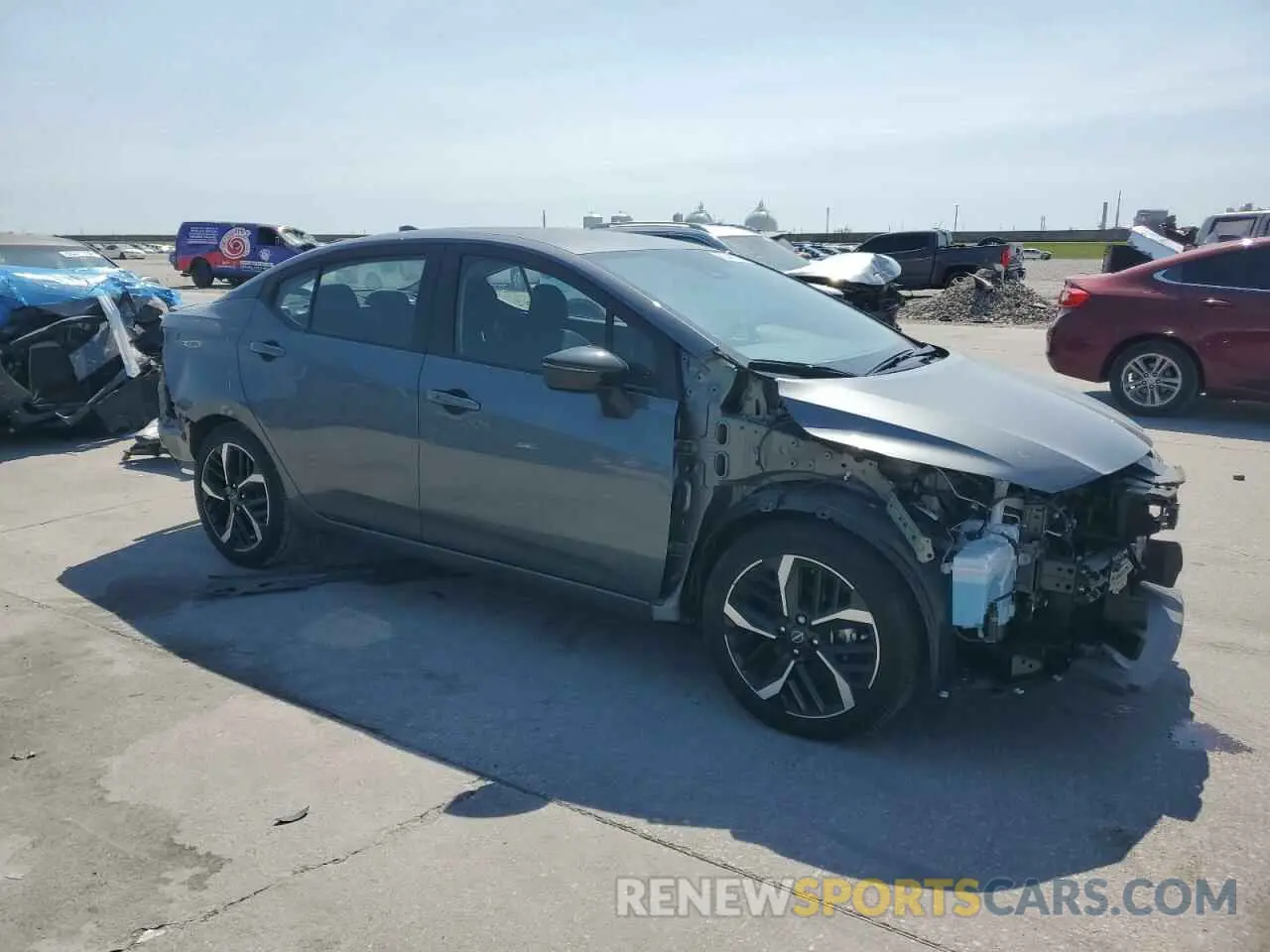 4 Photograph of a damaged car 3N1CN8FV6PL846469 NISSAN VERSA 2023