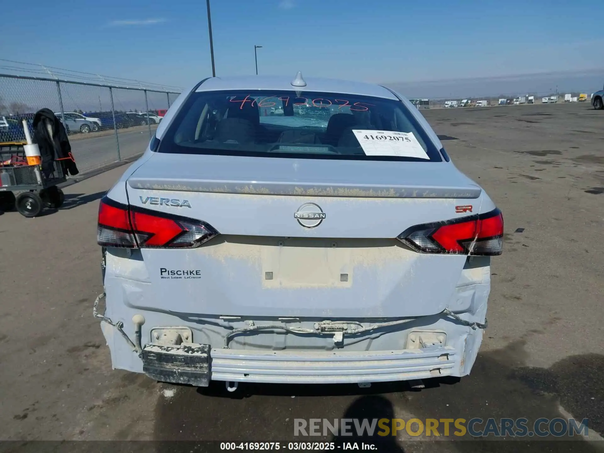 16 Photograph of a damaged car 3N1CN8FV9PL859961 NISSAN VERSA 2023