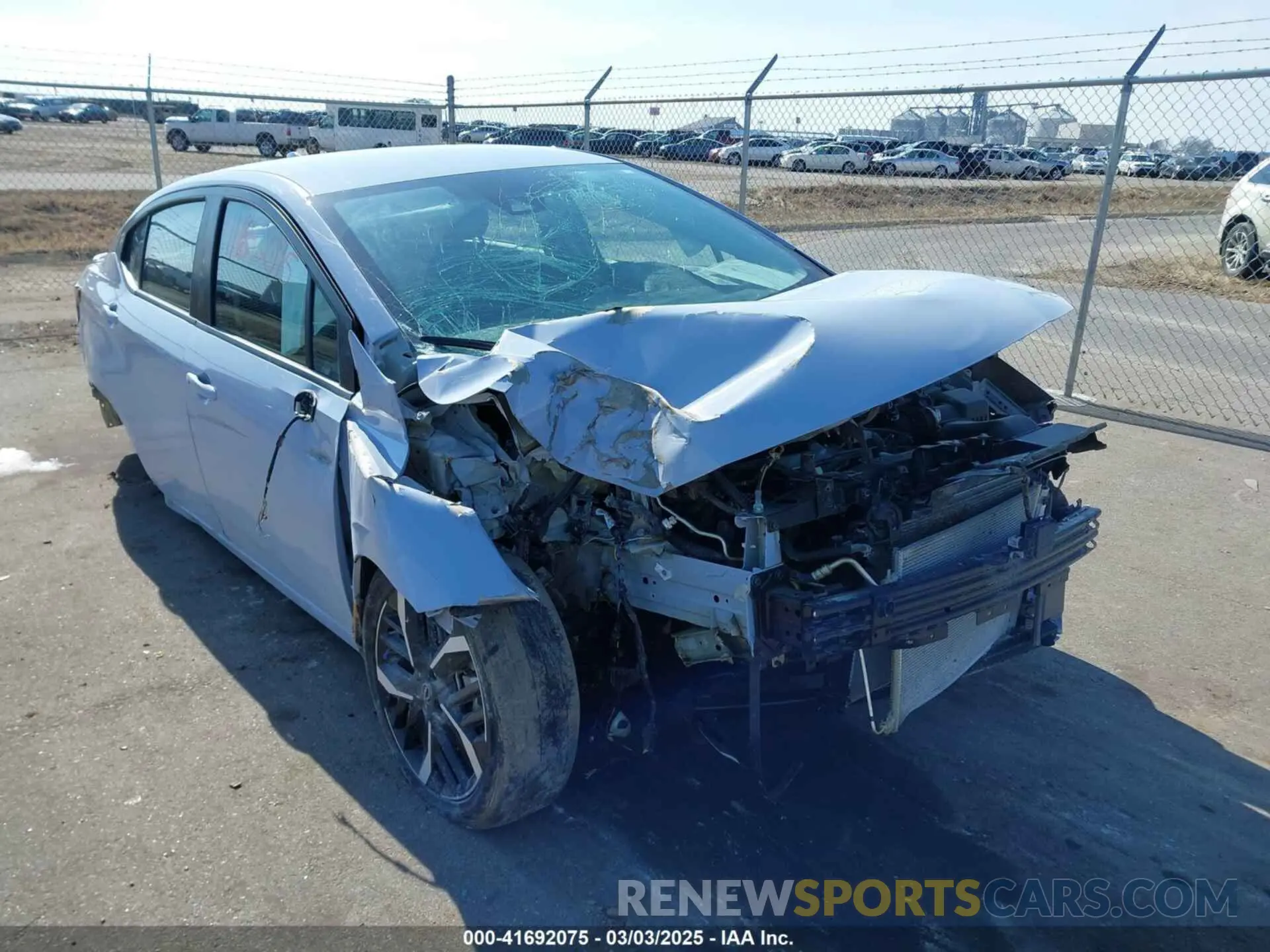 6 Photograph of a damaged car 3N1CN8FV9PL859961 NISSAN VERSA 2023