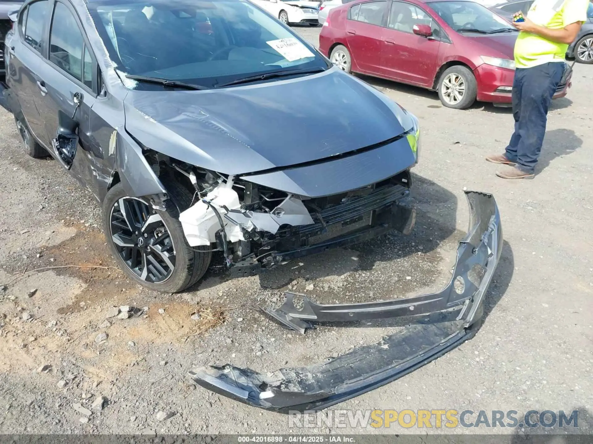 6 Фотография поврежденного автомобиля 3N1CN8FV9PL860303 NISSAN VERSA 2023