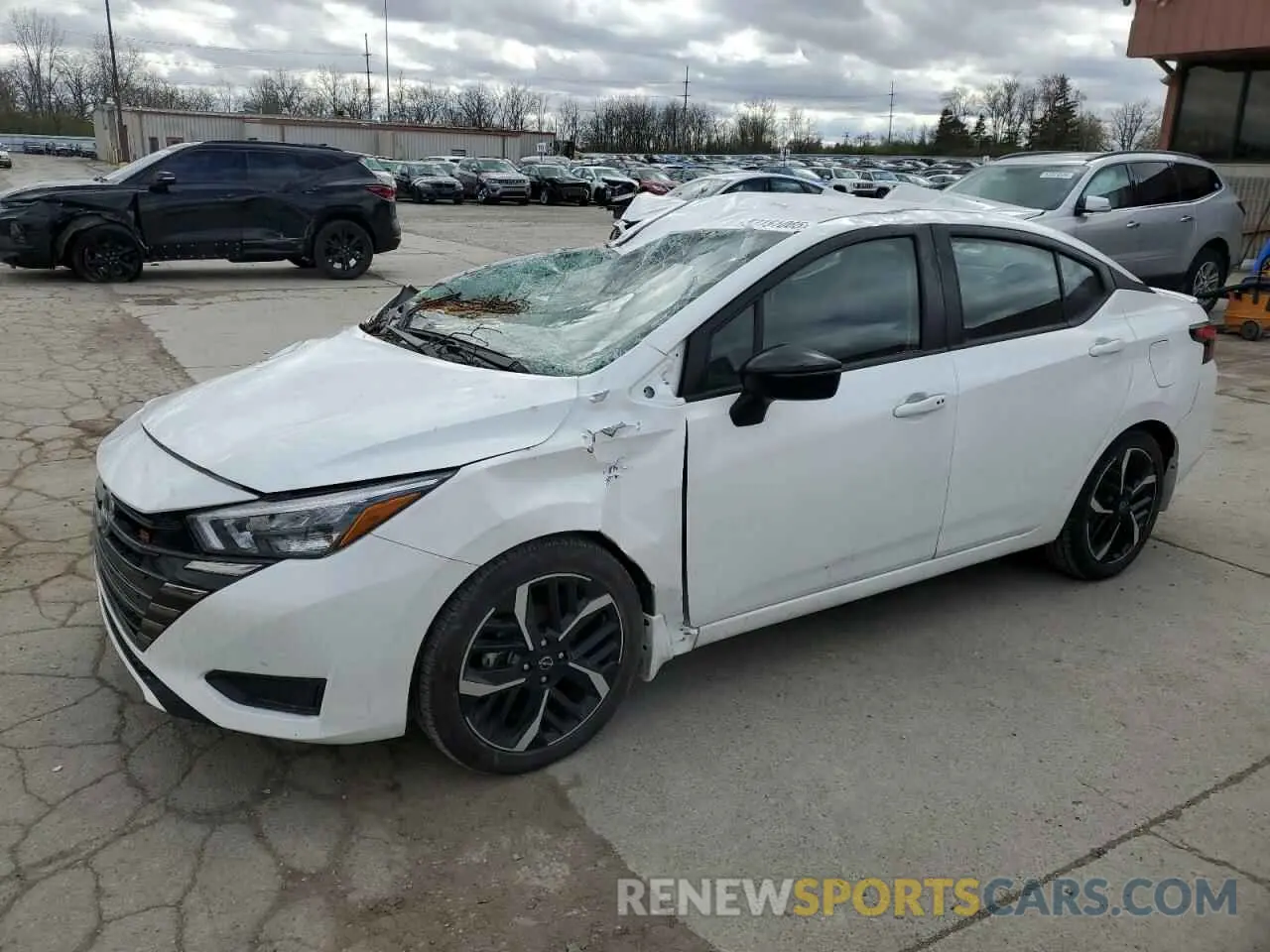 1 Photograph of a damaged car 3N1CN8FVXPL824846 NISSAN VERSA 2023