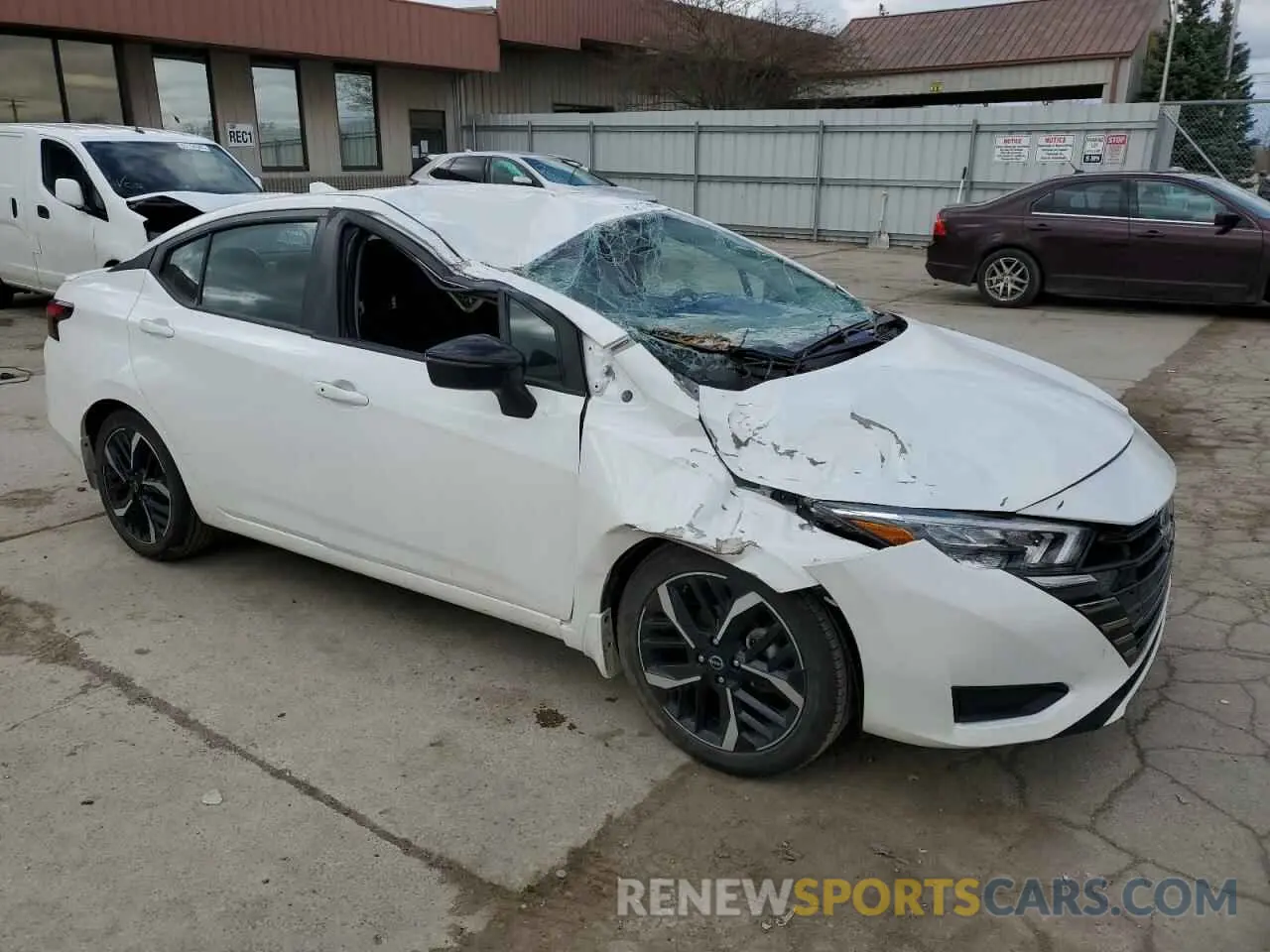 4 Photograph of a damaged car 3N1CN8FVXPL824846 NISSAN VERSA 2023