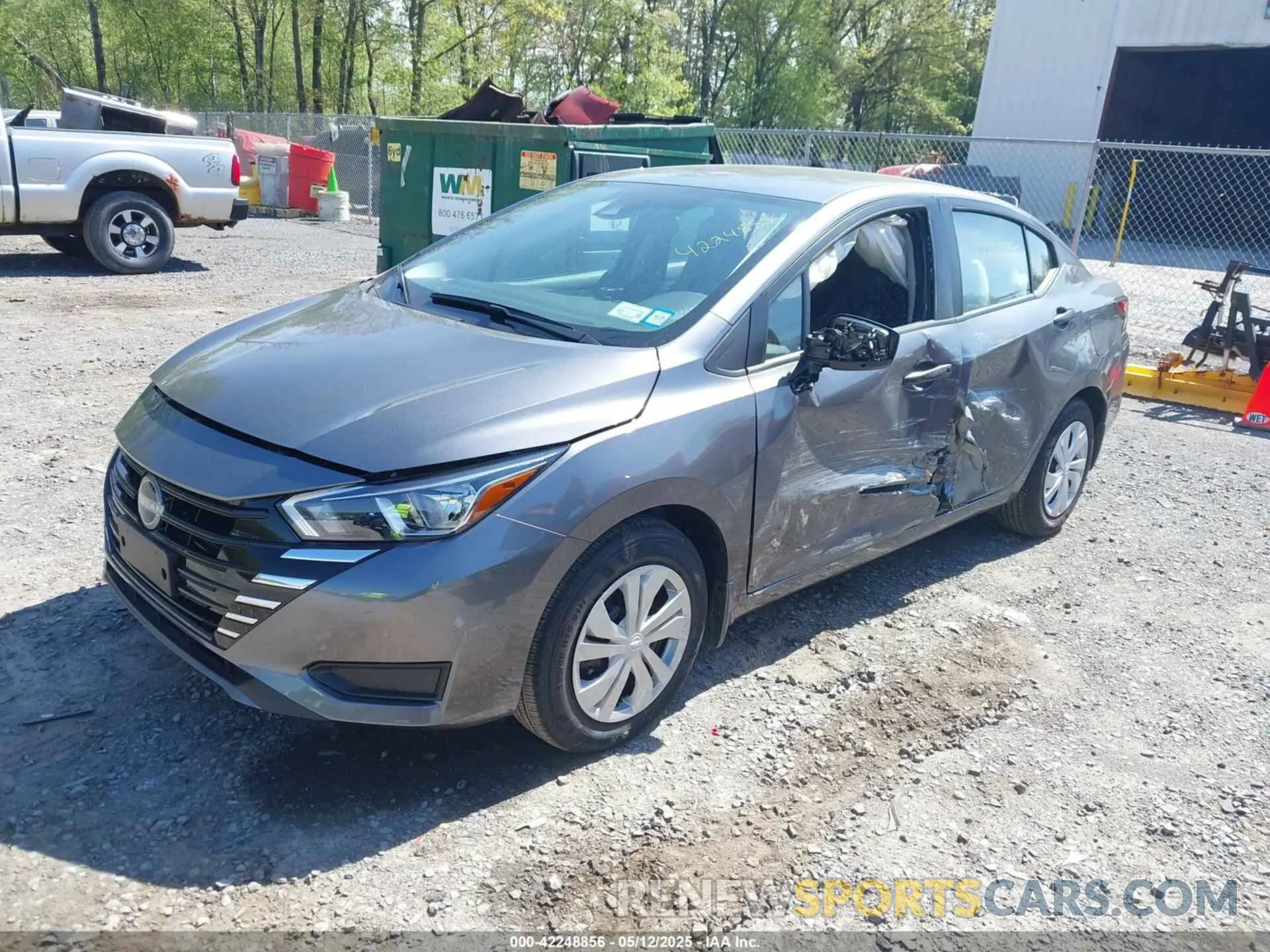 2 Photograph of a damaged car 3N1CN8BV8RL927479 NISSAN VERSA 2024