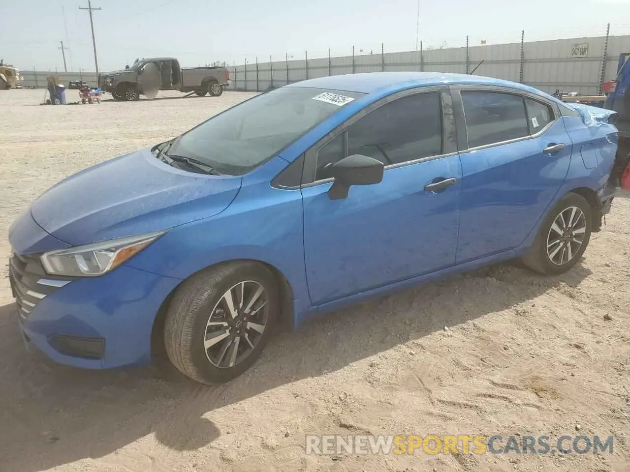1 Photograph of a damaged car 3N1CN8DV0RL915341 NISSAN VERSA 2024