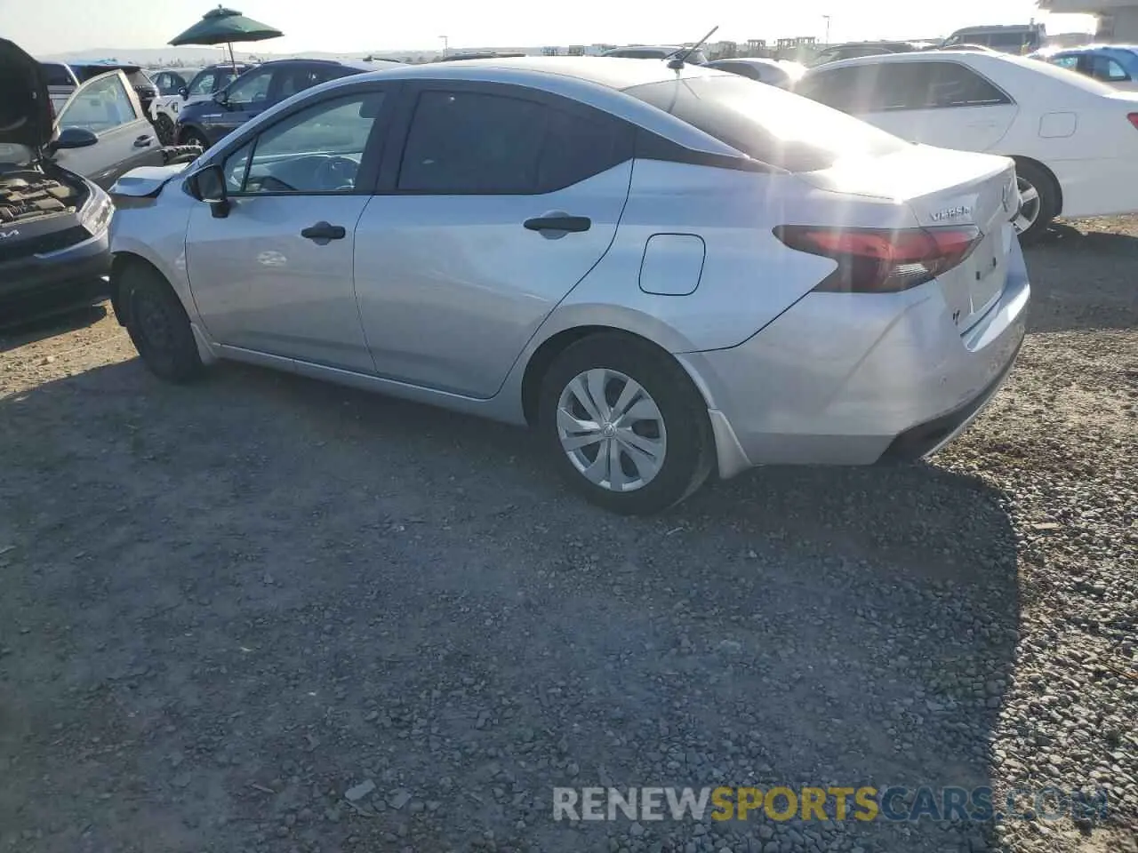 2 Photograph of a damaged car 3N1CN8DV1RL861502 NISSAN VERSA 2024