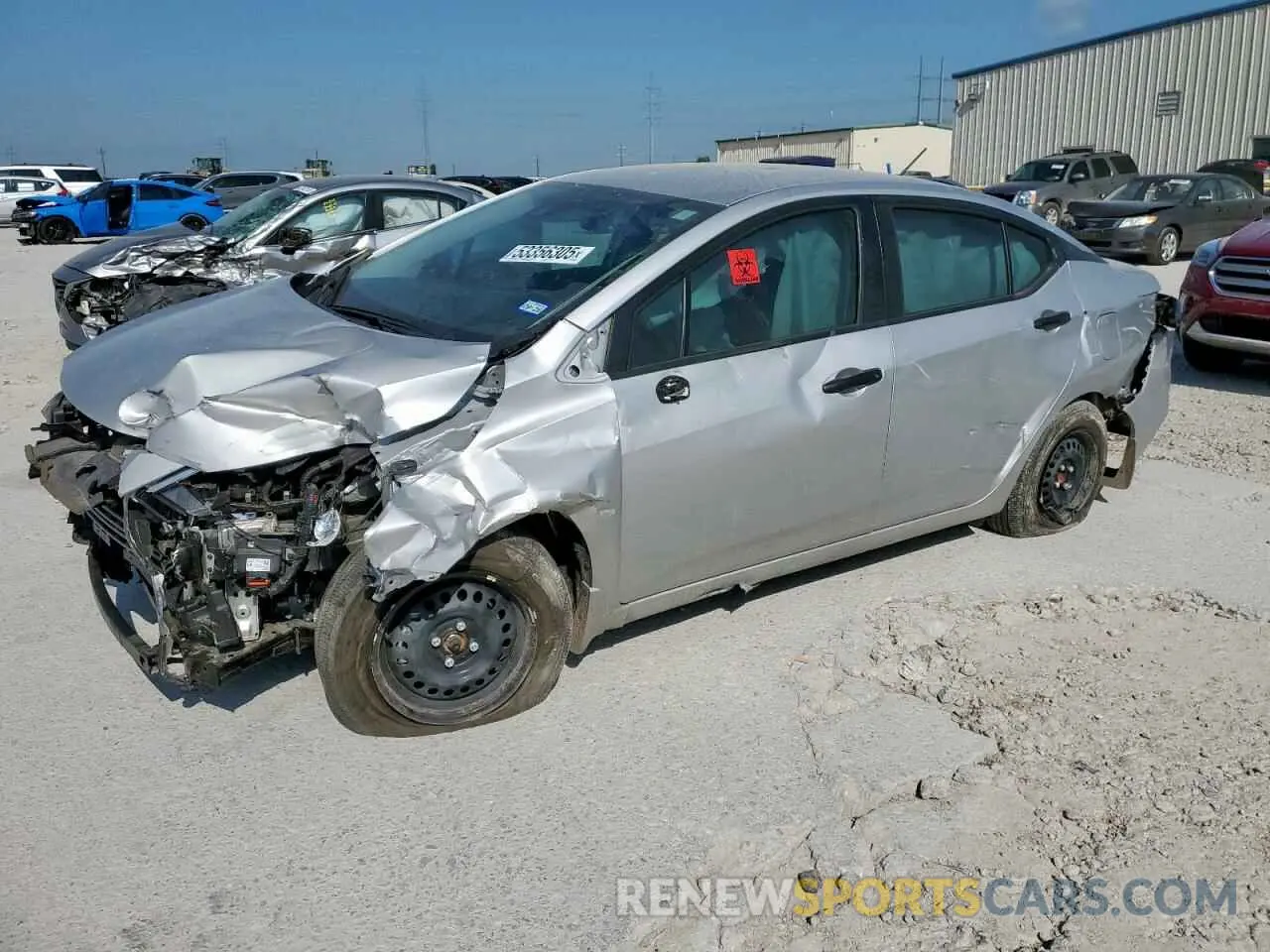1 Photograph of a damaged car 3N1CN8DV1RL898548 NISSAN VERSA 2024