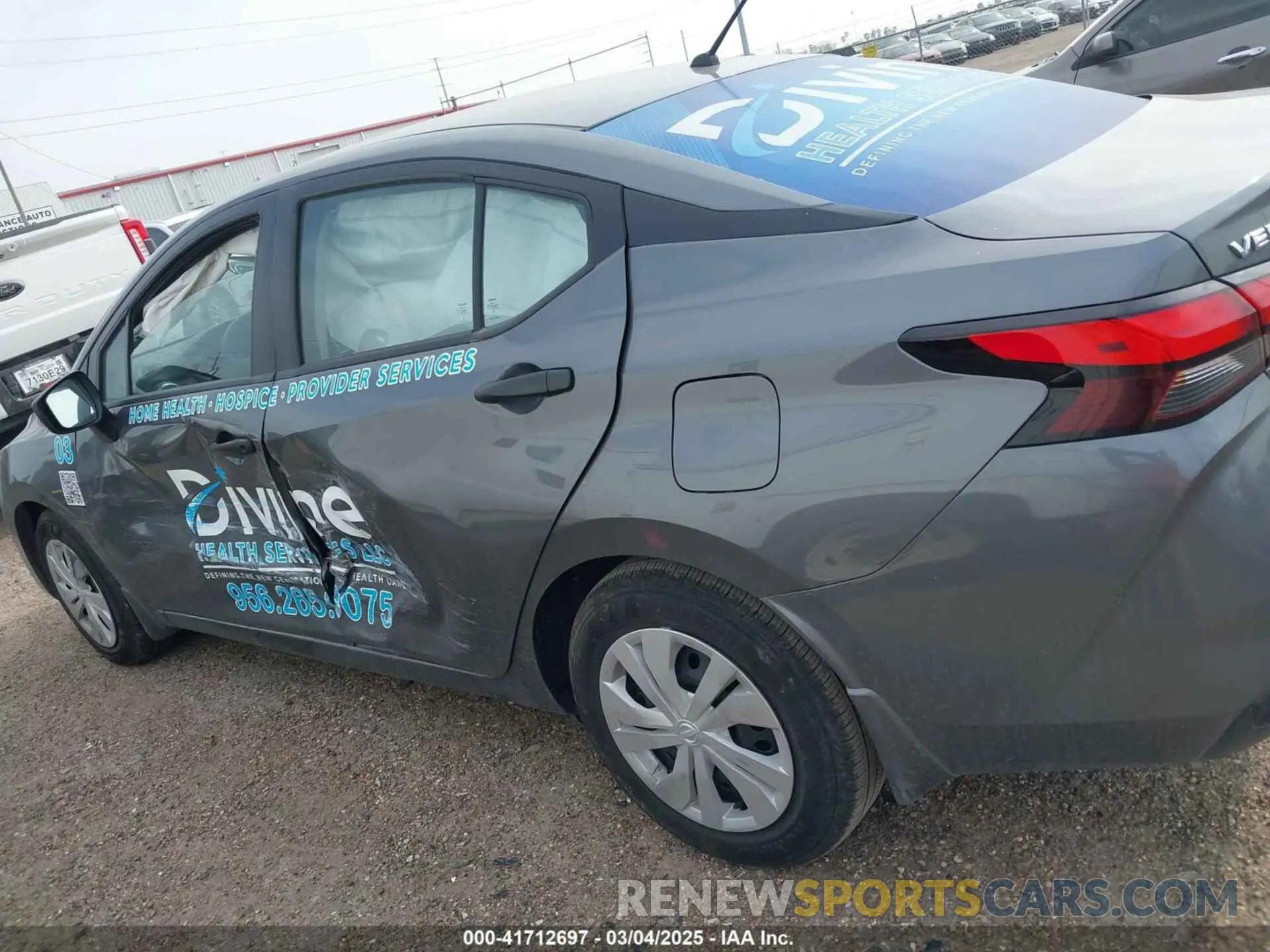 14 Фотография поврежденного автомобиля 3N1CN8DV1RL918569 NISSAN VERSA 2024